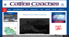 Desktop Screenshot of collinscoaches.ie