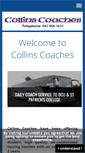 Mobile Screenshot of collinscoaches.ie